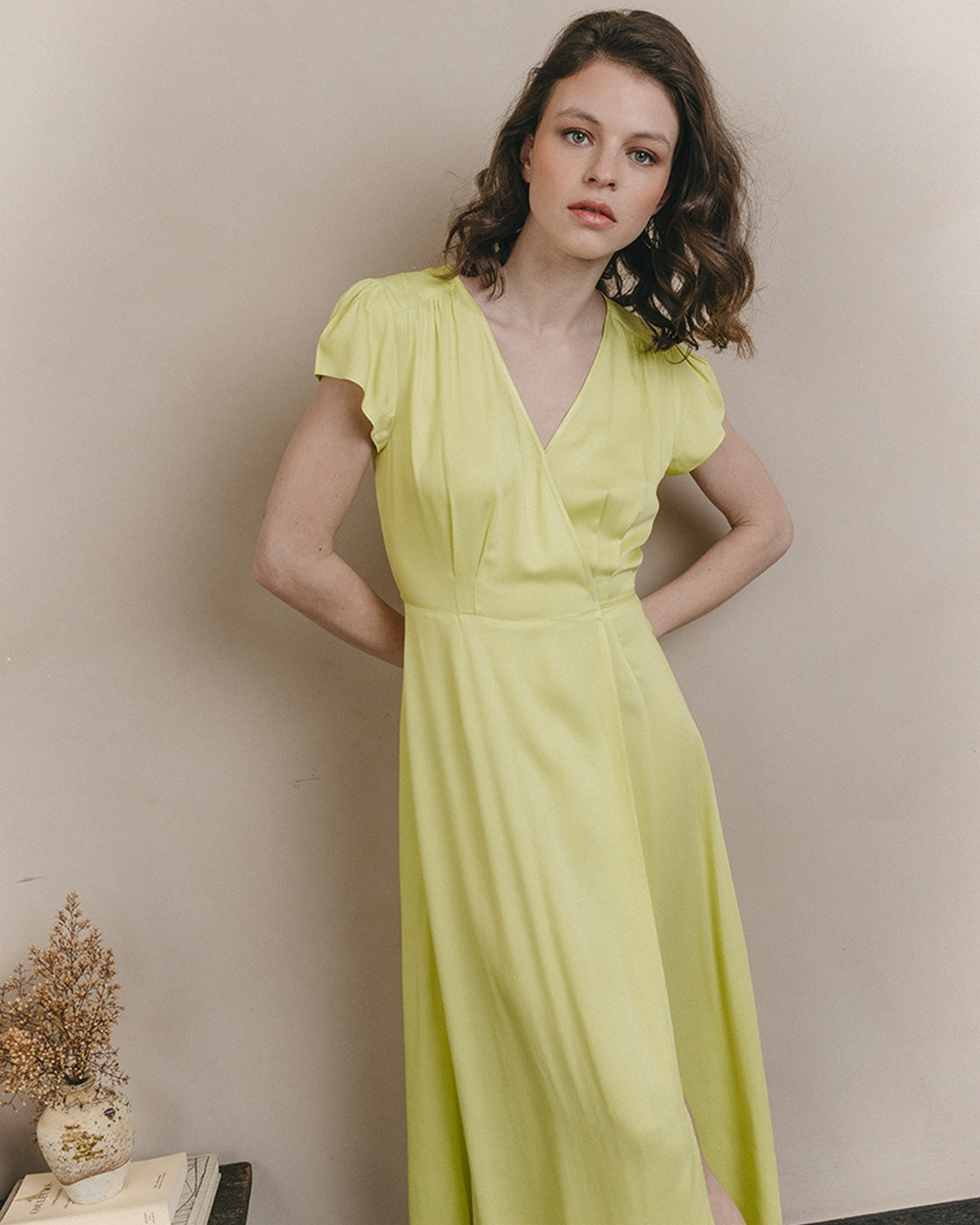 Robe Longue Jolie - Kiwi