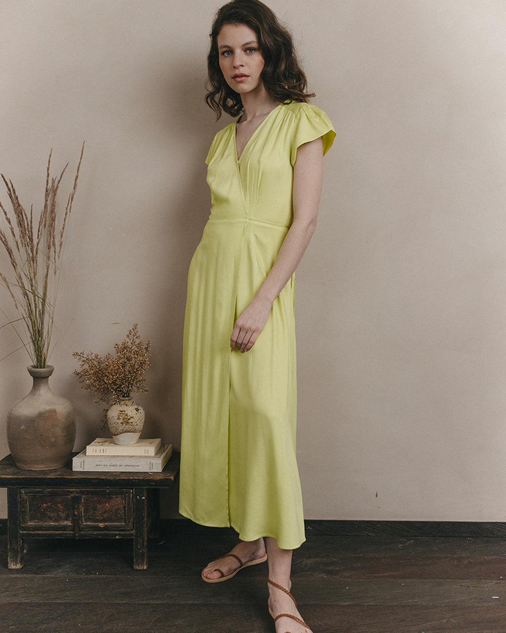 Robe Longue Jolie - Kiwi
