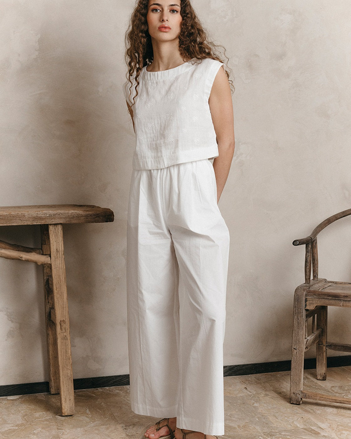 Pantalon Jonathan - Ecru