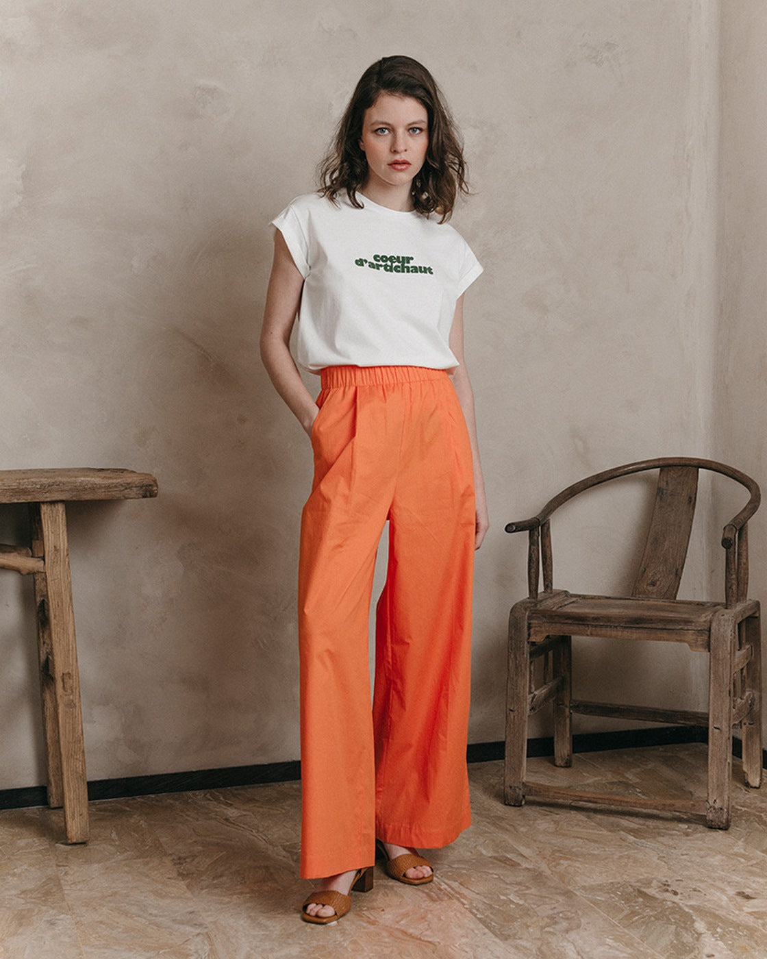 Pantalon Jonathan - Orange