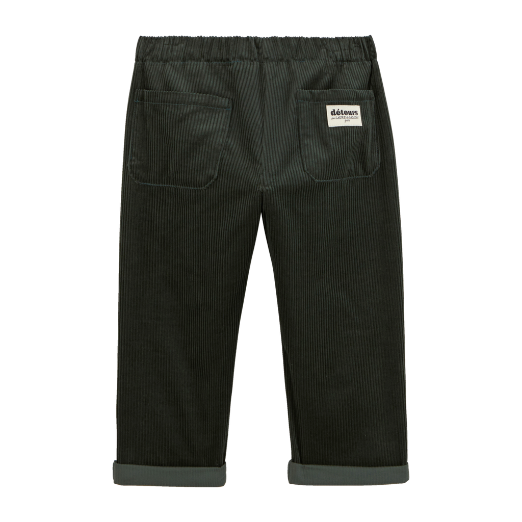 Pantalon Joseph Velours Vert