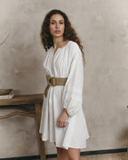 Robe Courte Jouvence - Ecru