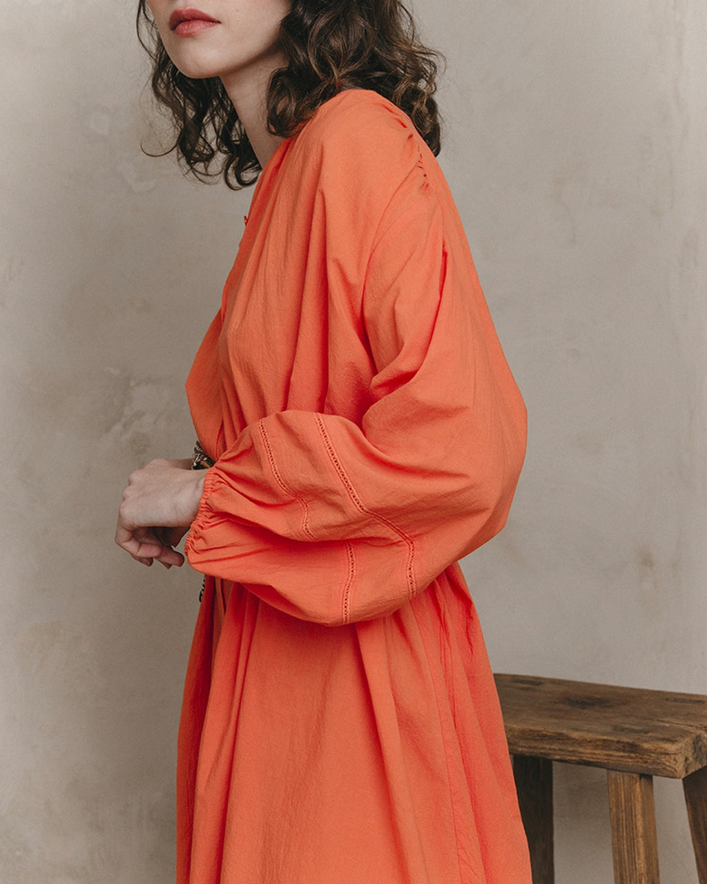 Robe Courte Jouvence - Orange