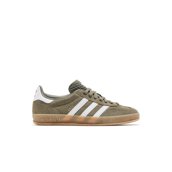 Baskets Gazelle Indoor Olive Strata Cloud White Gum - Vert
