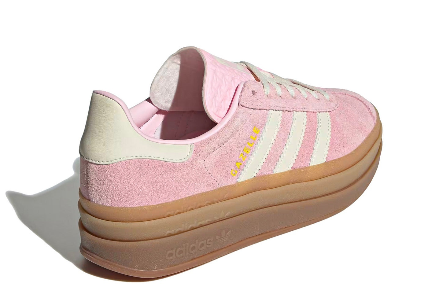 Baskets Gazelle Bold Clear Pink Cream White (W) - Rose