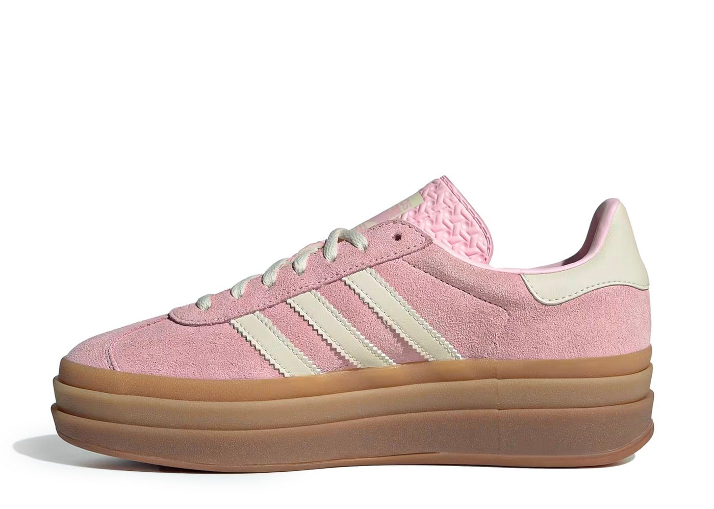 Baskets Gazelle Bold Clear Pink Cream White (W) - Rose