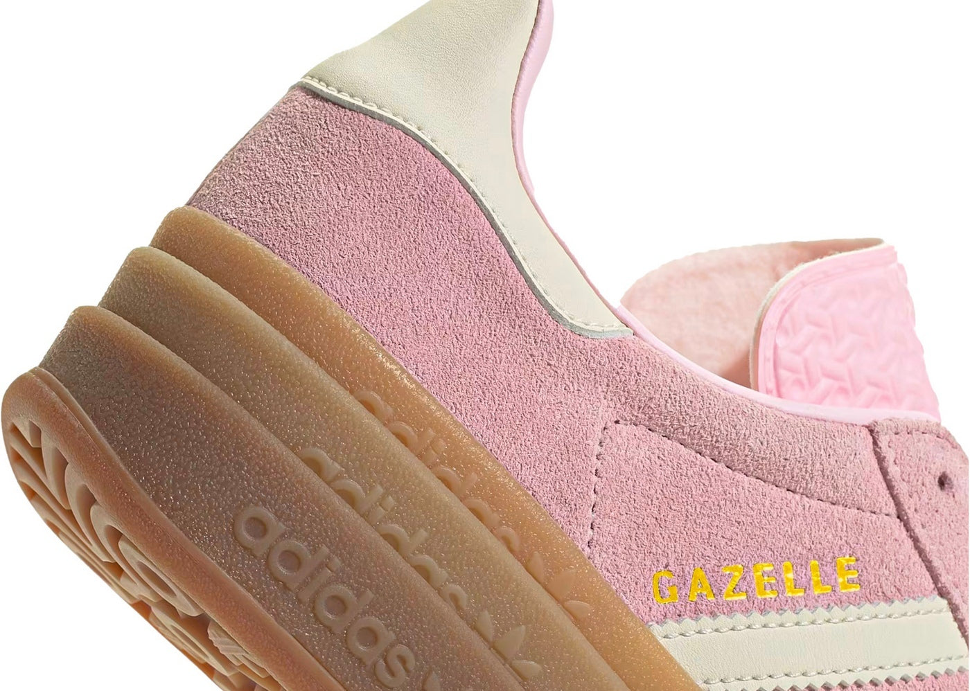 Baskets Gazelle Bold Clear Pink Cream White (W) - Rose