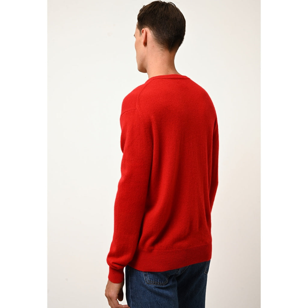 Pull Col V  - Walt - Rouge