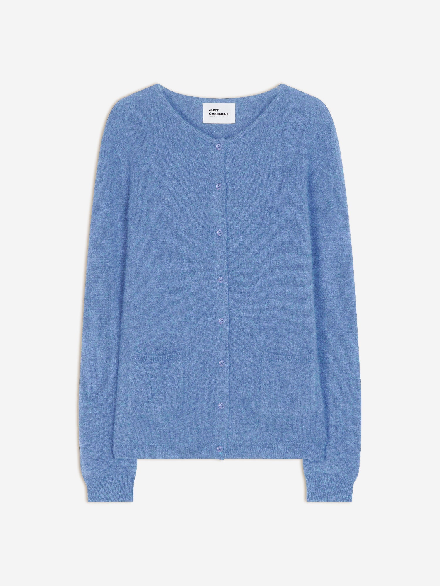 Cardigan Col Rond - Katharine - Sky