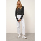 Pull Col Rond Vivian - 100% Cachemire 2 Fils - Anthracite Chiné - Femme