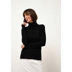 Pull Col Rond Karen - Noir - 100% Cachemire 2 Fils - Femme
