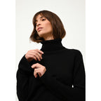 Pull Col Rond Karen - Noir - 100% Cachemire 2 Fils - Femme