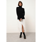 Pull Col Rond Karen - Noir - 100% Cachemire 2 Fils - Femme