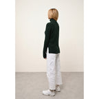 Pull Col Roulé Lexie - 100% Cachemire 2 Fils - Cyprès - Femme