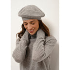 Pull Col Roulé Lexie - 100% Cachemire 2 Fils - Nuage Chiné - Femme