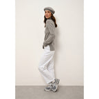 Pull Col Roulé Lexie - 100% Cachemire 2 Fils - Nuage Chiné - Femme