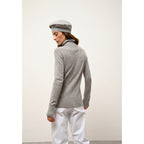 Pull Col Roulé Lexie - 100% Cachemire 2 Fils - Nuage Chiné - Femme