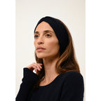 Robe Col Rond Susan - 100% Cachemire 2 Fils - Navy - Femme