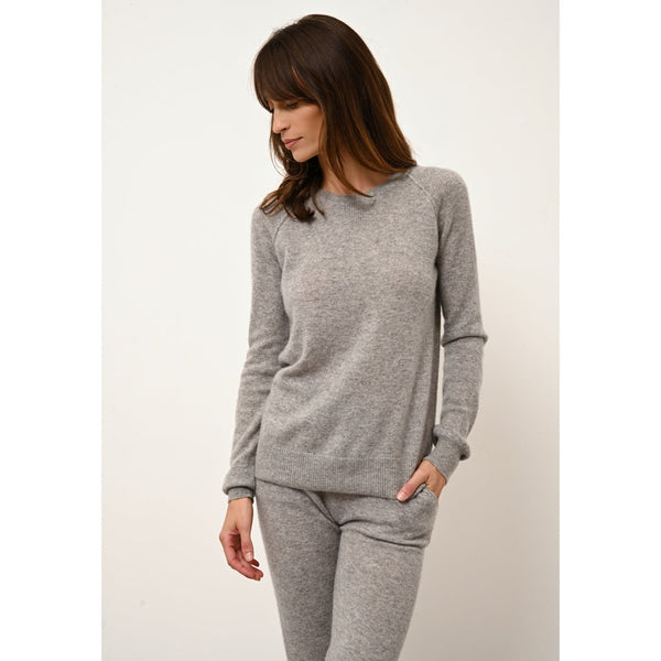 Jogging Wendy - 100% Cachemire 2 Fils - Nuage Chiné - Femme