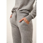 Jogging Wendy - 100% Cachemire 2 Fils - Nuage Chiné - Femme