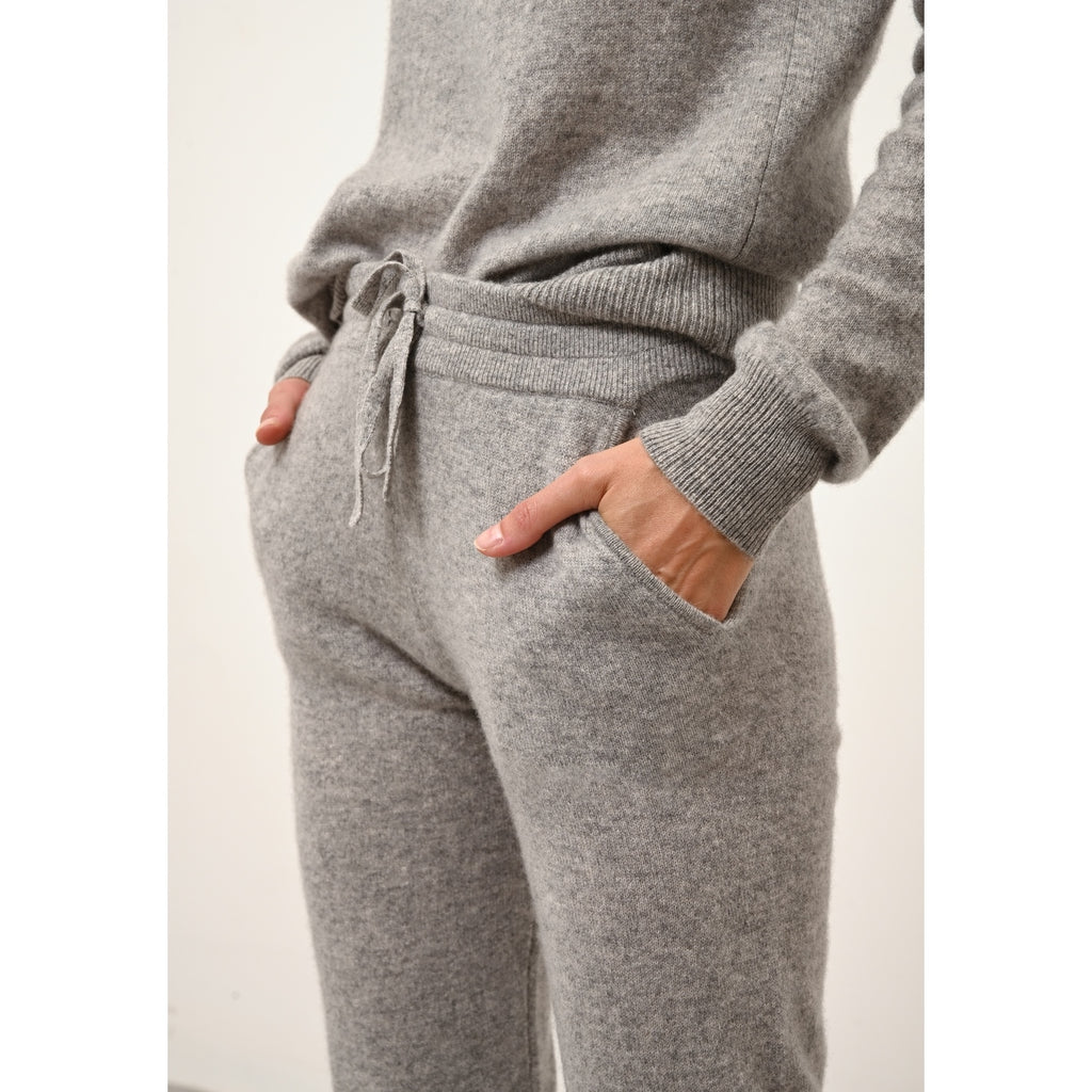 Jogging Wendy - 100% Cachemire 2 Fils - Nuage Chiné - Femme