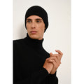 Bonnet Ginger - 100% Cachemire 2 Fils - Noir - Mixte