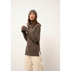 Bonnet Lauren - 100% Cachemire 2 Fils - Taupe Chiné - Mixte