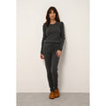 Jogging Wendy - 100% Cachemire 2 Fils - Anthracite Chiné - Femme