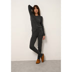 Jogging Wendy - 100% Cachemire 2 Fils - Anthracite Chiné - Femme