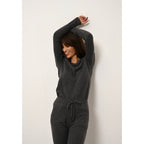 Jogging Wendy - 100% Cachemire 2 Fils - Anthracite Chiné - Femme