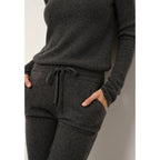 Jogging Wendy - 100% Cachemire 2 Fils - Anthracite Chiné - Femme
