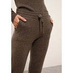 Jogging Wendy - 100% Cachemire 2 Fils - Taupe Chiné - Femme