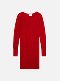 Robe Col Rond - Susan - Rouge