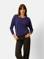 Pull Chauve Souris - Rebecca - Purple