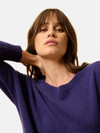 Pull Chauve Souris - Rebecca - Purple