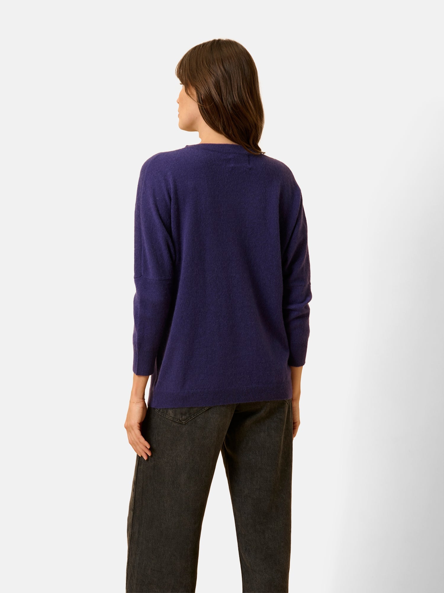 Pull Chauve Souris - Rebecca - Purple