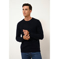 Pull Col Rond Noe - 100% Cachemire 2 Fils - Navy - Homme