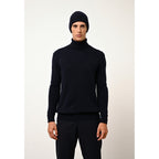 Pull Col Roulé 4 Fils Sacha - 100% Cachemire 4 Fils - Navy - Homme