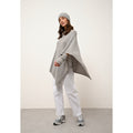 Poncho 4 Fils Ashley - 100% Cachemire 4 Fils - Nuage Chiné - Femme