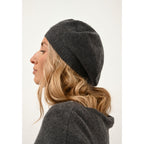 Béret 4 Fils Paris - 100% Cachemire 4 Fils - Anthracite Chiné - Mixte