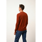 Pull Col Rond Howard - 100% Cachemire 2 Fils - Écureuil - Homme