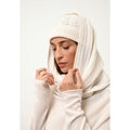 Just Cashmere - Tour De Cou Hutton Ivoire, 100% Cachemire, 4 Fils, Grain De Riz - Mixte