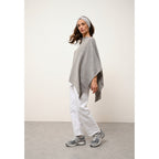 Just Cashmere - Bandeau Namad Gris Clair Chiné - 100% Cachemire - 4 Fils - Jersey - Mixte