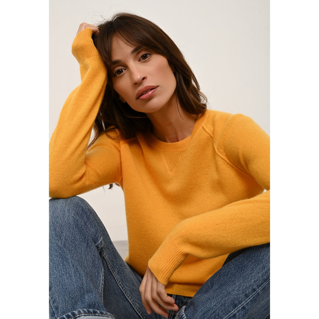 Pull Col Rond Helen Nèfle, 100% Cachemire, 2 Fils, Jersey - Femme