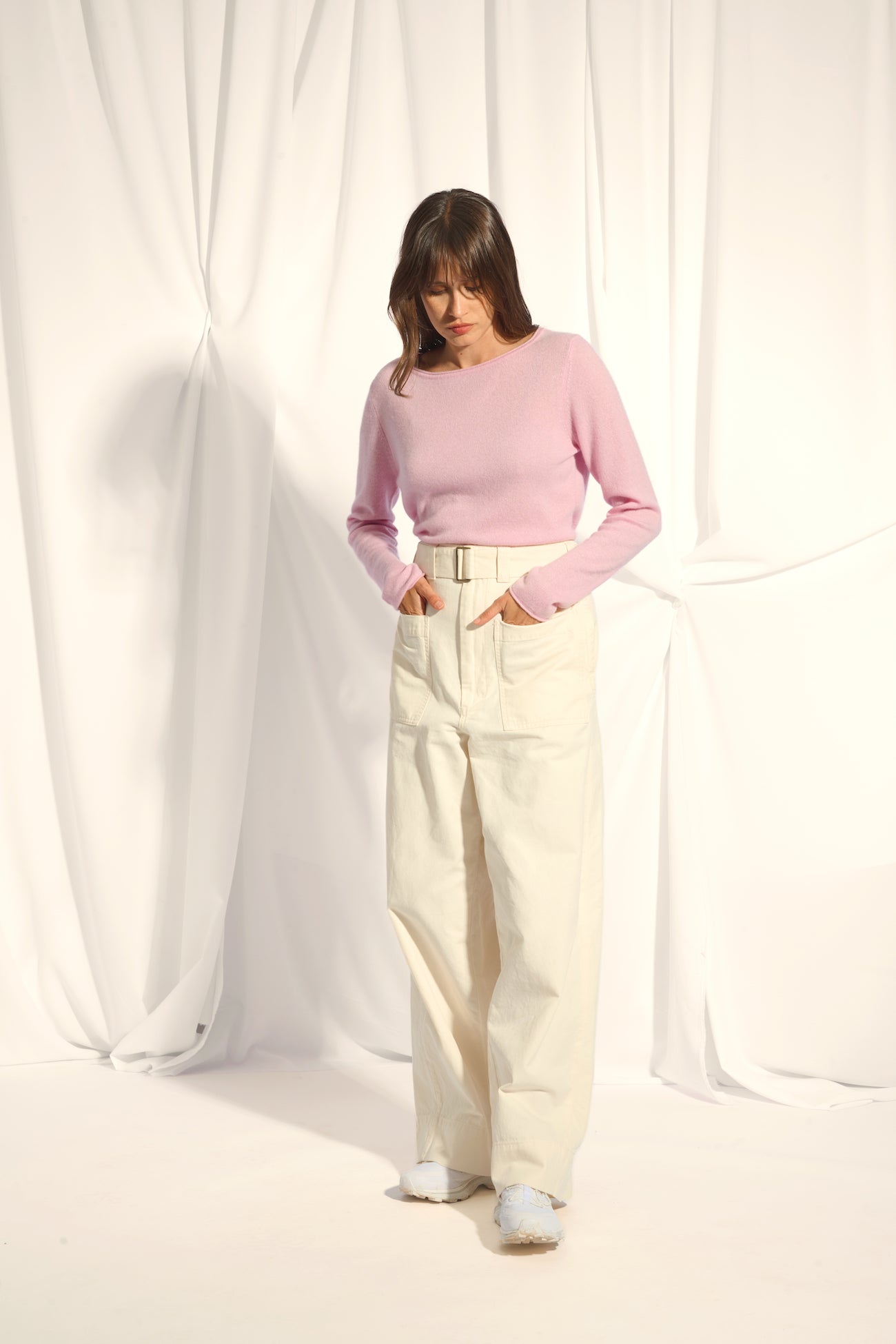 Pull Col Bateau - Grace - Dragée