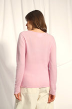 Pull Col Bateau - Grace - Dragée