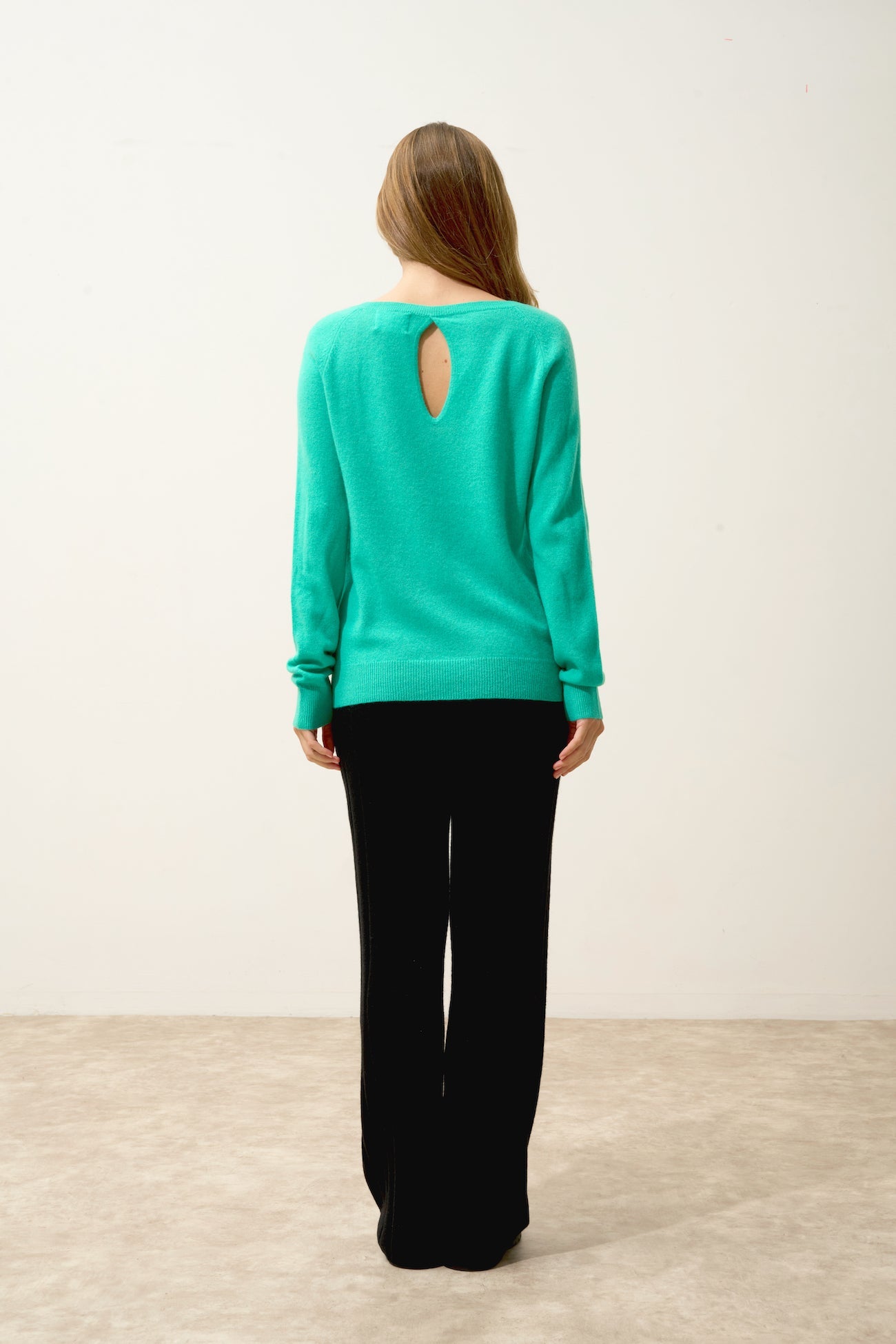 Pull Col Bateau Goutte Dos - Abigail - Jungle