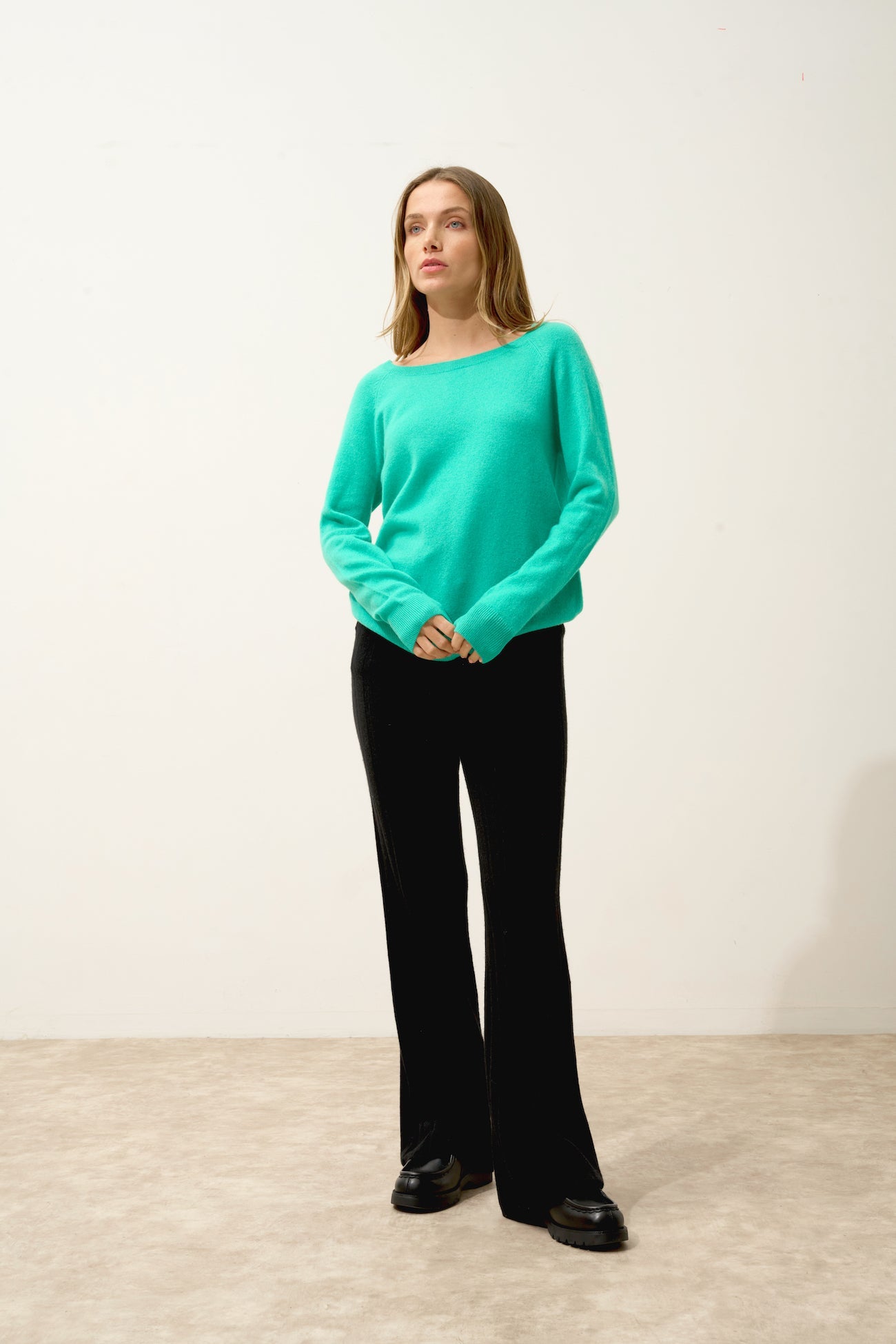 Pull Col Bateau Goutte Dos - Abigail - Jungle