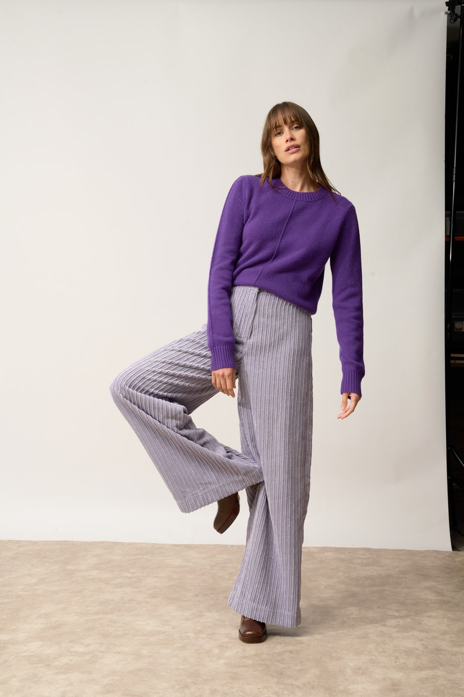 Pull Col Rond 4 Fils - Emma - Violette