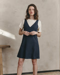 Robe Courte Juliette - Marine